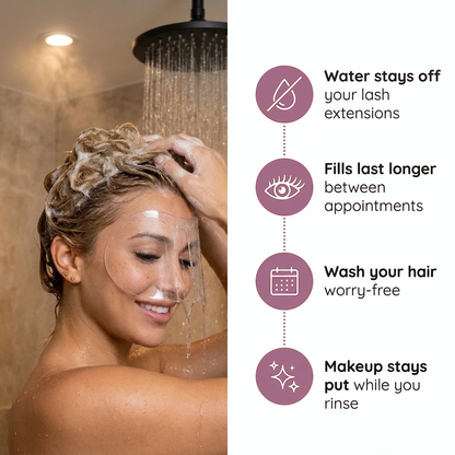 Lash Shower Shield – Keep Water Off Your Lashes